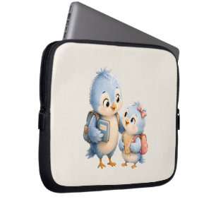 Blue Bird Siblings Gadget Storage Bag