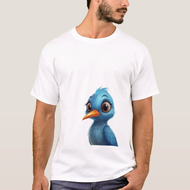 Blue bird T-Shirt (Front)