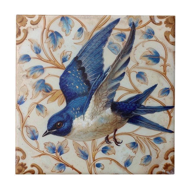 Blue Bird Tile (Front)