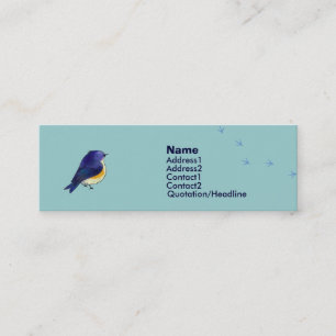 Blue Birdie Profile Card