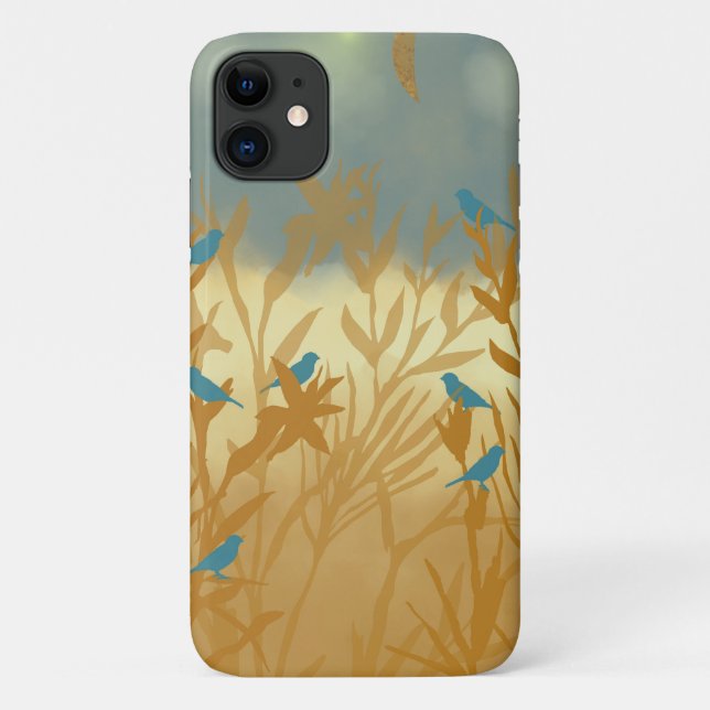 Blue birds Case-Mate iPhone case (Back)
