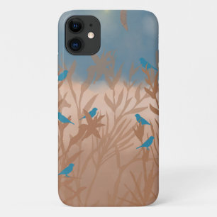Blue birds Case-Mate iPhone case