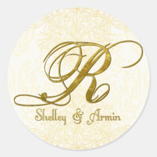 Blue Birds of Happiness Classic Round Sticker