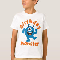 Blue Birthday Monster Party