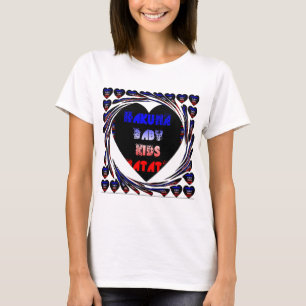 Blue Black Hakuna Matata Baby Kids Design.png T-Shirt