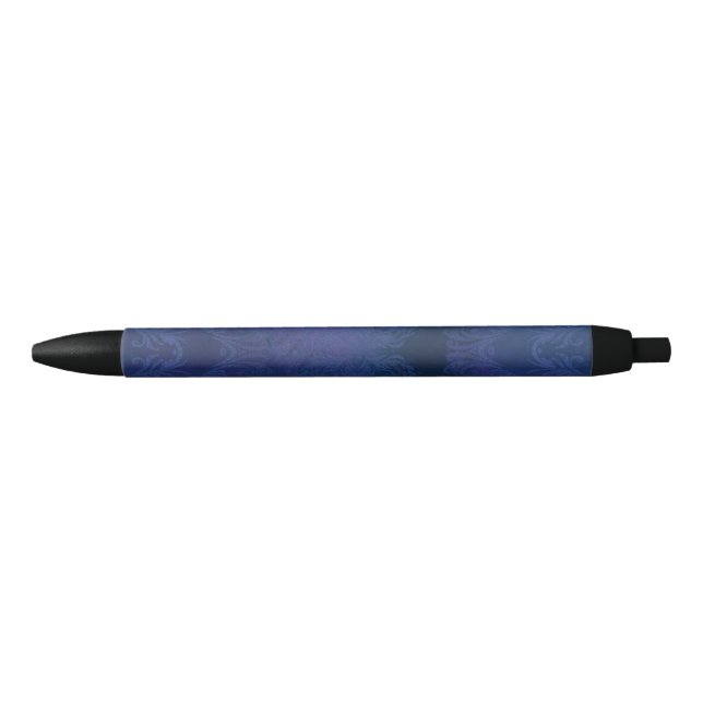 blue black ink pen (Front)