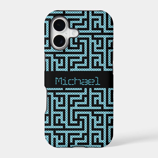 Blue & Black Labyrinth (Back)