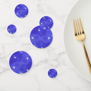Blue Bling Table Confetti