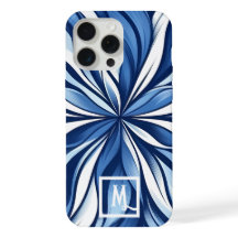 Blue Bliss: Organic Psychedelic Floral