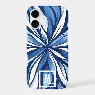 Blue Bliss: Organic Psychedelic Floral