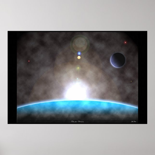 Blue Bliss Poster (Front)