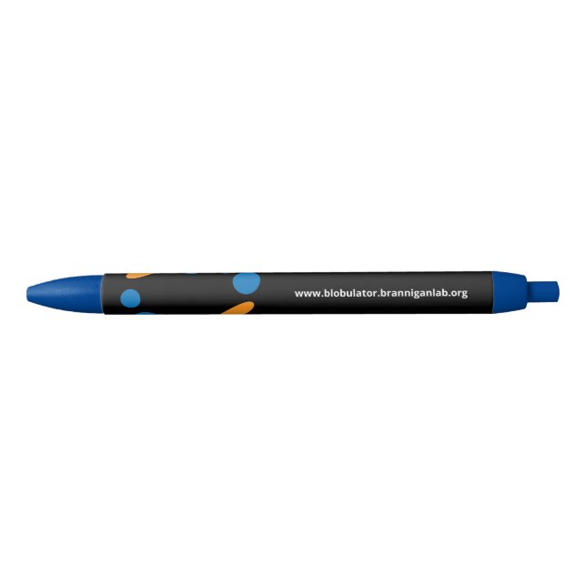 Blue Blobulator Ink Pen (Front)