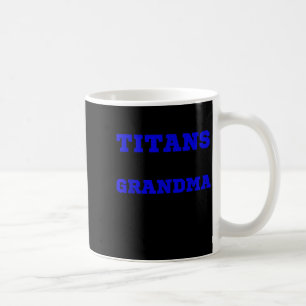 Blue Block Text Grandma Tee  Coffee Mug