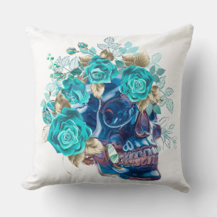 Blue Bloom Requiem Cushion