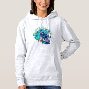 BLUE BLOOM REQUIEM HOODIE