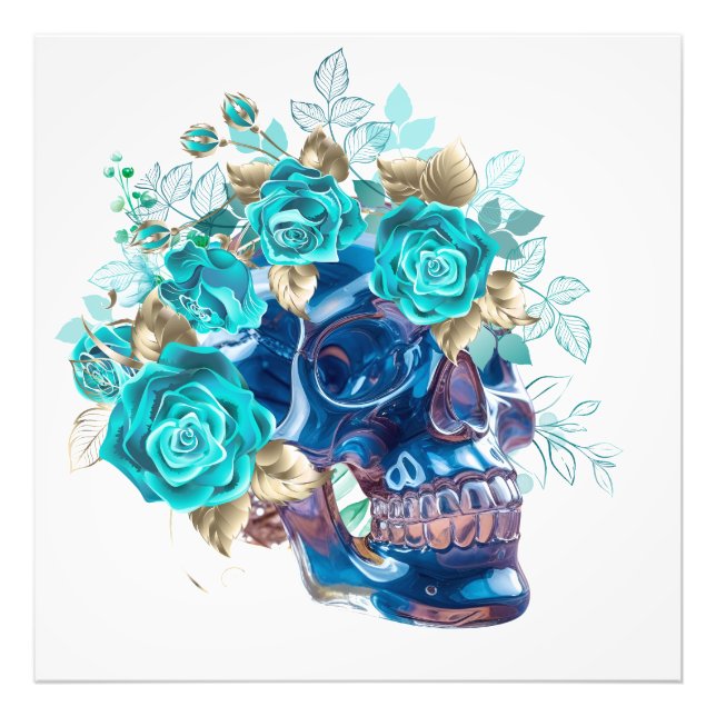 BLUE BLOOM REQUIEM PHOTO PRINT (Front)