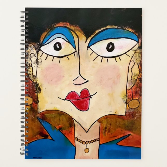 "Blue Blouse" Planner (Front)