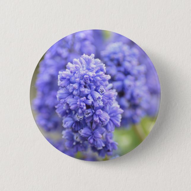 Blue Blue Bells 6 Cm Round Badge (Front)