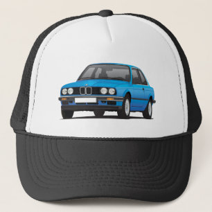 Blue BMW 3 series (E30) Trucker Hat