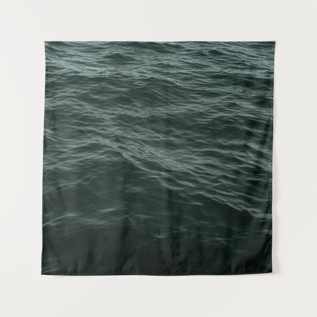 BLUE BODY OF WATER DURING DAYTIME TAPESTRY (Front)