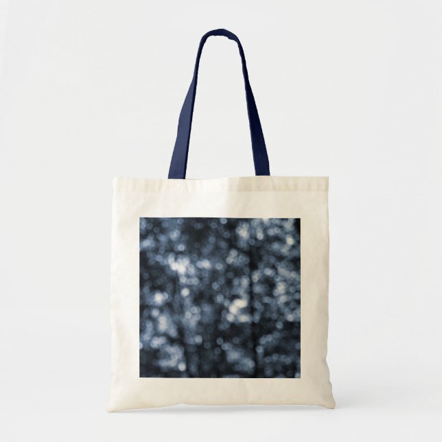Blue Bokeh Tote bag (Front)