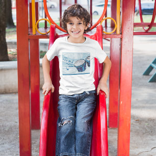 Blue Bongo Drum Music T-Shirt