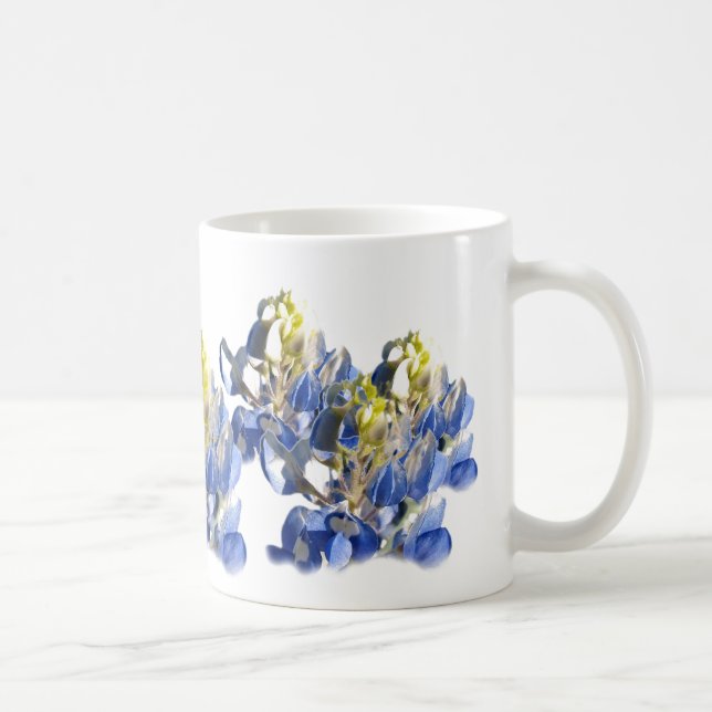 Blue Bonnet Coffee Mug (Right)