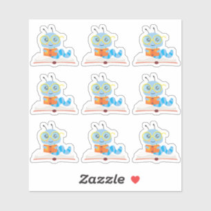 Blue Bookworm Theme