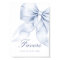 Blue Bow Bridal Shower Favours Table Sign