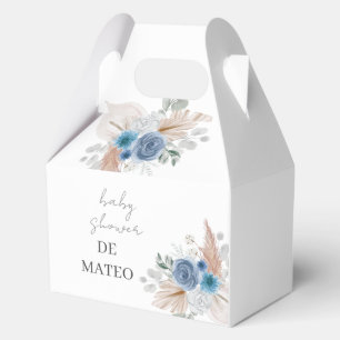 Blue Boy Baby Shower Favour Box