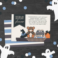Blue Boy Halloween Baby Shower Display Shower