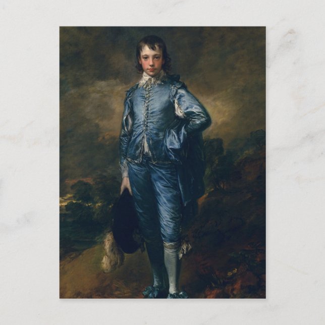Blue Boy Postcard (Front)