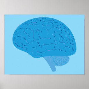Blue Brain Poster