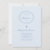 Blue Branches Invitation