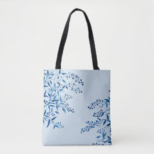Blue Branches Tote Bag
