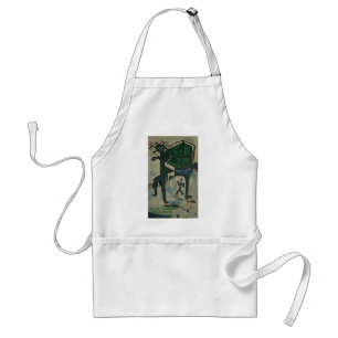 blue break dancers standard apron
