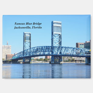 Blue Bridge Jacksonville, Florida Magnet
