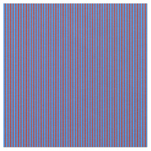 Blue & Brown Colored Lines/Stripes Pattern Fabric