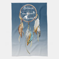 Blue Brown Turquoise Dream Catcher