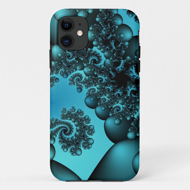 blue bubbles Case-Mate iPhone case (Back)
