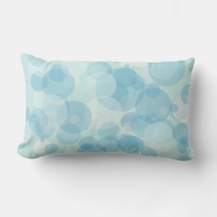 Blue Bubbles Lumbar Cushion