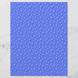Blue Bubbles Scrapbook Paper