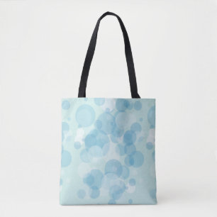 Blue Bubbles Tote Bag