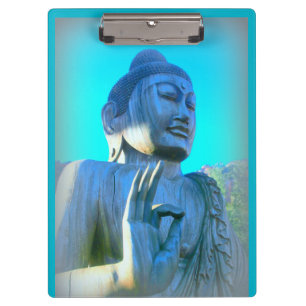 blue buddha clipboard