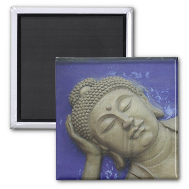 Blue Buddha Magnet (Front)