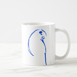 Blue Budgerigar Mug