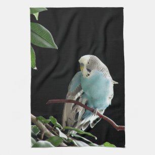 Blue Budgie Kitchen Towel