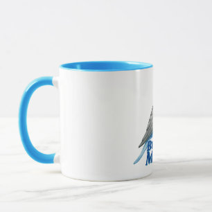 Blue Budgie Mom Mug