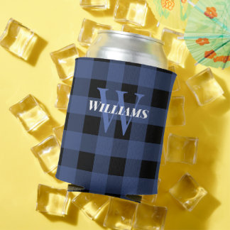 Blue Buffalo Check Name & Initial Can Cooler