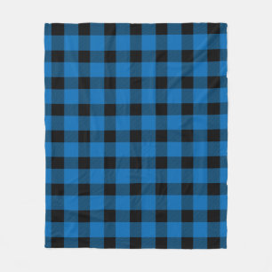 Blue Buffalo Country Lumberjack Plaid Fleece Blanket